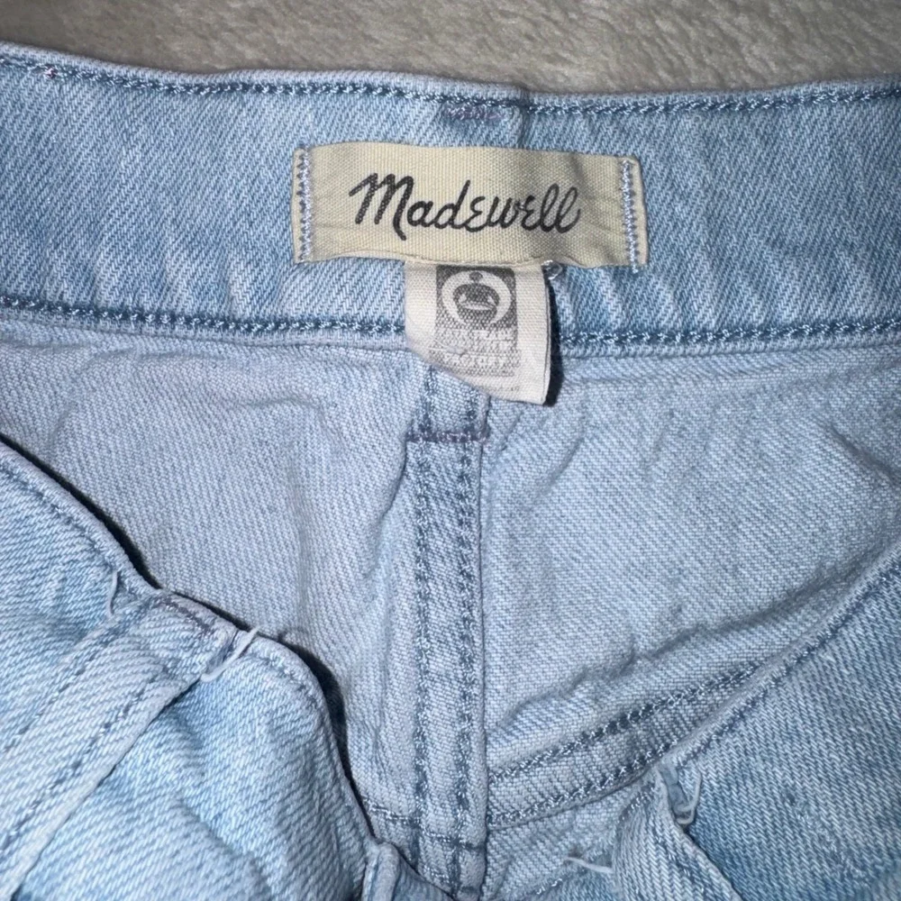 Madewell 90s Straight Leg Jeans Light Wash High Rise Size 25 Denim
